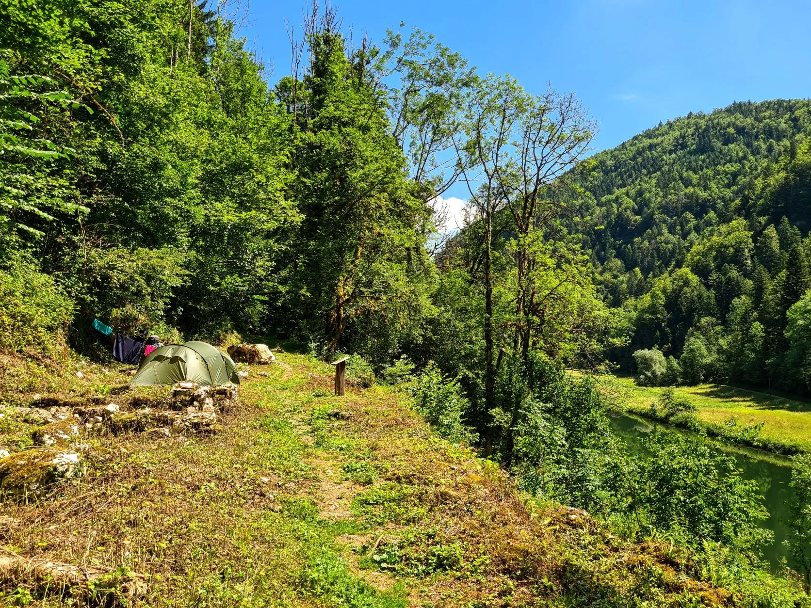 Etappe 45: Goumois ⇒ Abri des Pêcheurs - foto 2